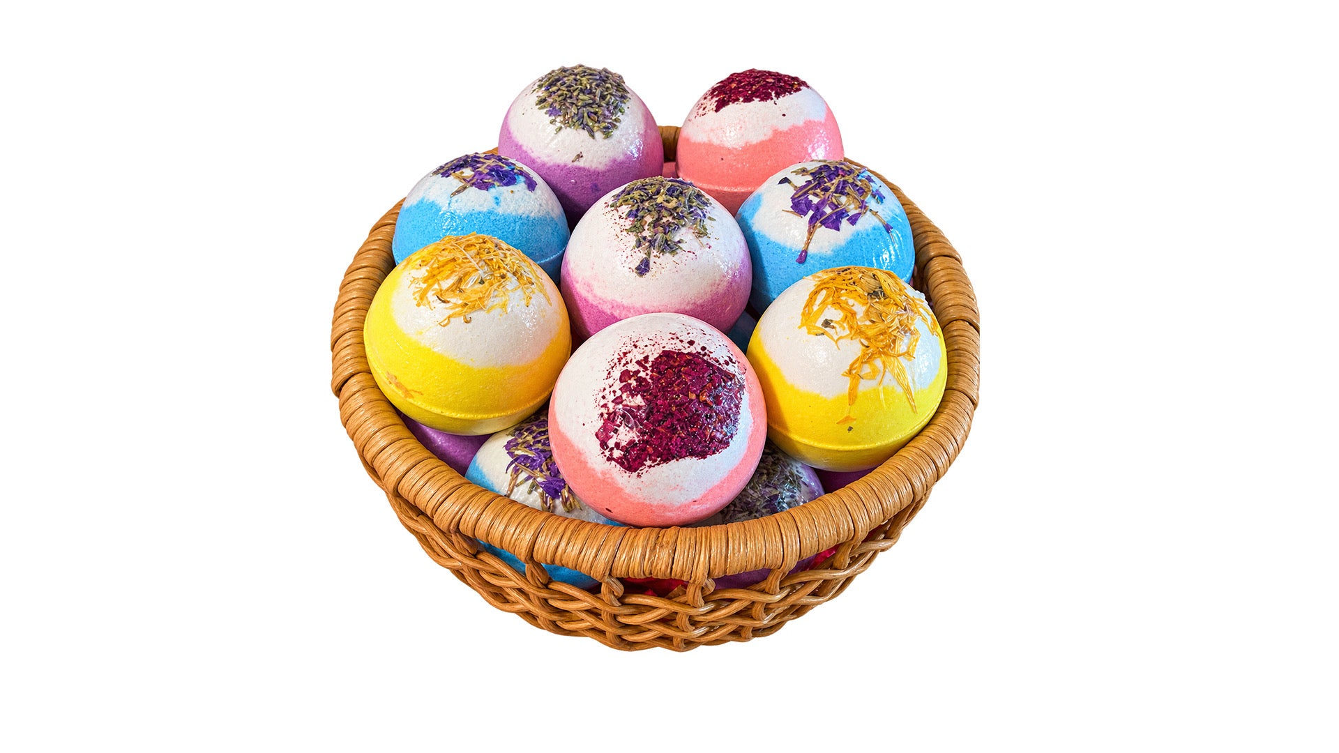 Organic Assorted Bath Bombs – 8 Pack